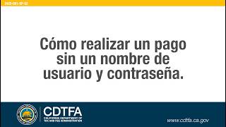 How to Make a Payment Without a Username & Password [Español]