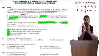 BINOMIAL DISTRIBUTION -PART 1#PROBABILITY# CA GAURAV CHOPRA