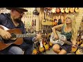 Sarah Rogo & Jimmy Vivino playing a 1940 Martin 0-18 & 1930's National Tri-Cone