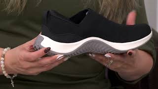 Ryka Knit Slip-On Washable Casual Sneakers - Encore Knit on QVC