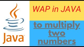 JAVA Program to multiply two numbers|User side|Programmer side