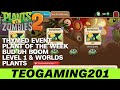 PvZ 2 | Thymed Event | Plant of the Week | Bud'uh Boom (LEVEL 1 & WORLDS PLANTS)