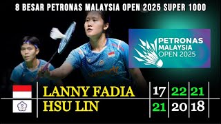 Lanny Fadia Menang Rubber | R16 Malaysia Open 2025 | Badminton Live Reaction