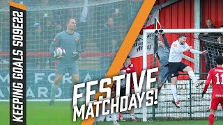 Festive Football - Boxing Day \u0026 New Year's Day DOUBLE VLOG | KG9EP22