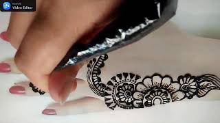 দুটি সুন্দর পিছনে হাত মেহেন্দি ডিজাইন ll two beautiful back hand mehndi designs