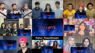 No Love Shubh Reaction Mashup | thiarajxtt | Rahul_ReactStream