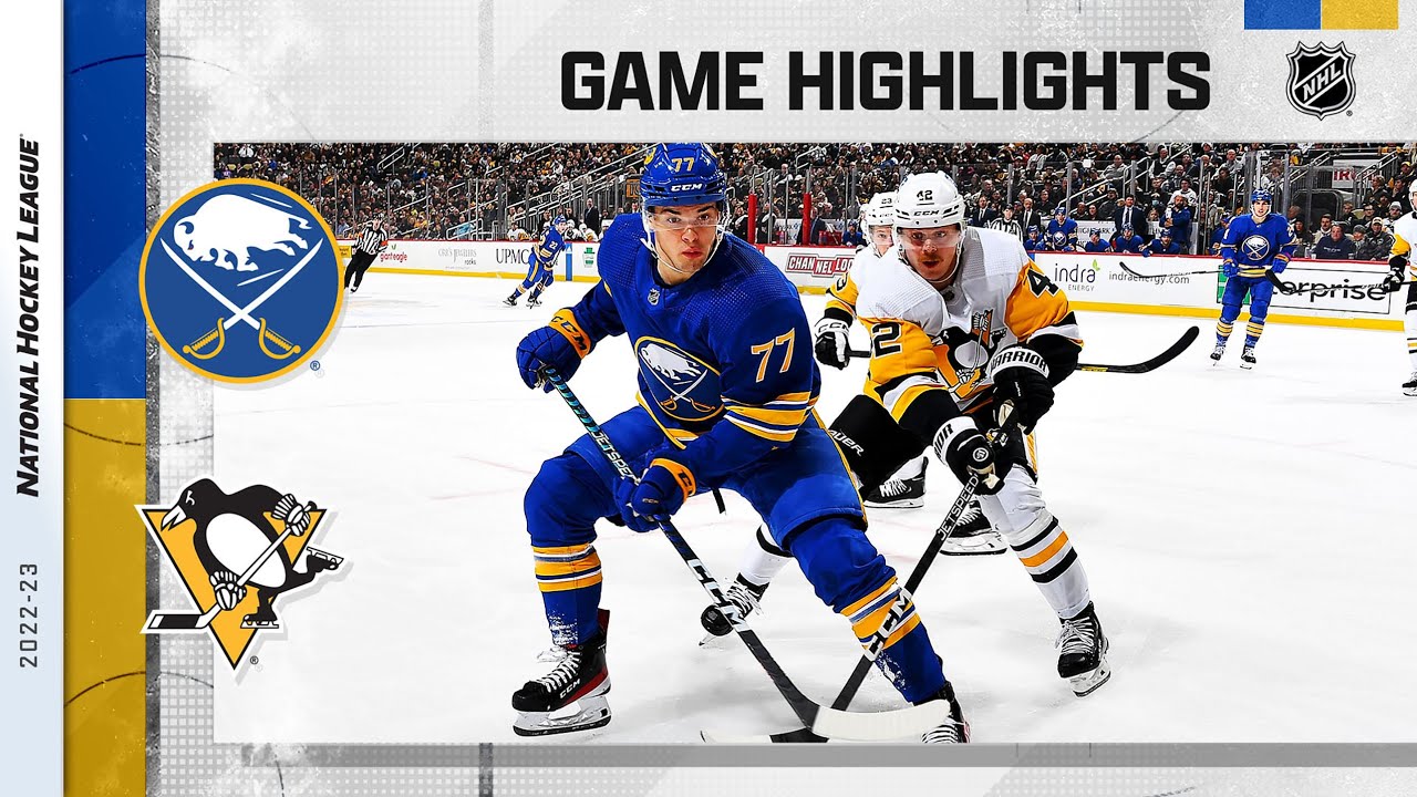 Sabres @ Penguins 12/10 | NHL Highlights 2022 - YouTube