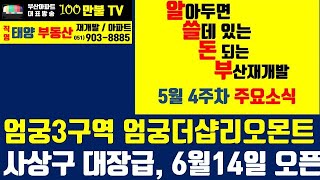 백만불TV] 알쓸돈부 - 24년 5월4주차. 엄궁3구역 엄궁더샵리오몬트 일반분양 일정!