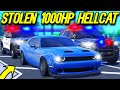 Roblox Roleplay - TROLLING COPS IN A STOLEN 1000HP HELLCAT!