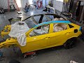 How to Paint the World's 1st Honda Civic Type R Phoenix Yellow