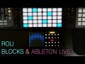 ROLI Blocks & Ableton Live | Blocks Dashboard