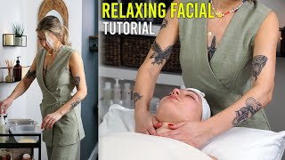 The Most Relaxing Facial Massage Tutorial Ever