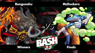 Gourmet Bash 3.5 - Rongunshu (Loxodont) vs McDuckers (Ranno) - RoA2 - Winners Finals