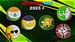 [ULTIMATE WAR 2023]⚠️🌏☠ In Nutshell || [OHIO VS MEXICO]🥵🥶⚔ #shorts #countryballs #geography #mapping