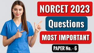 Paper No. 6 Most Important Questions For Aiims Norcet 2023 Uppsc Upums Pgimer Solved Papers