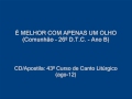 É melhor com apenas um olho comunhão 26º d.t.c. ano b cifras na descrição