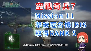 Ace Combat 7:Skies Unknown Mission 11 簡單取得 RANK S 擊破冠名機 SU-33 IBIS