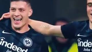Luka Jovic 5 Goals || Eintracht Frankfurt vs Dusseldorf