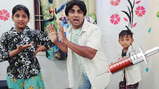 டாக்டர் ஊசி வேண்டாம் 💉 | comedy video | funny video | Prabhu Sarala lifestyle