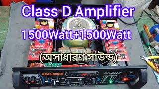 Class D Amplifier 1500Watt+1500Watt.,,, Maa Electronics