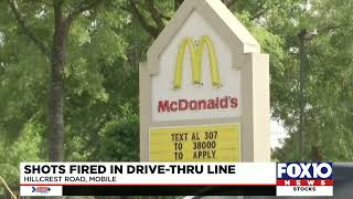 Man opens fire after argument in drive thru line in West Mobile