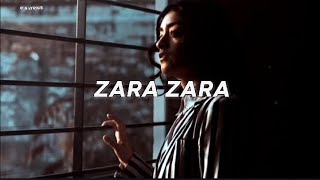 Zara Zara Behekta hai - (Lyrics Video)