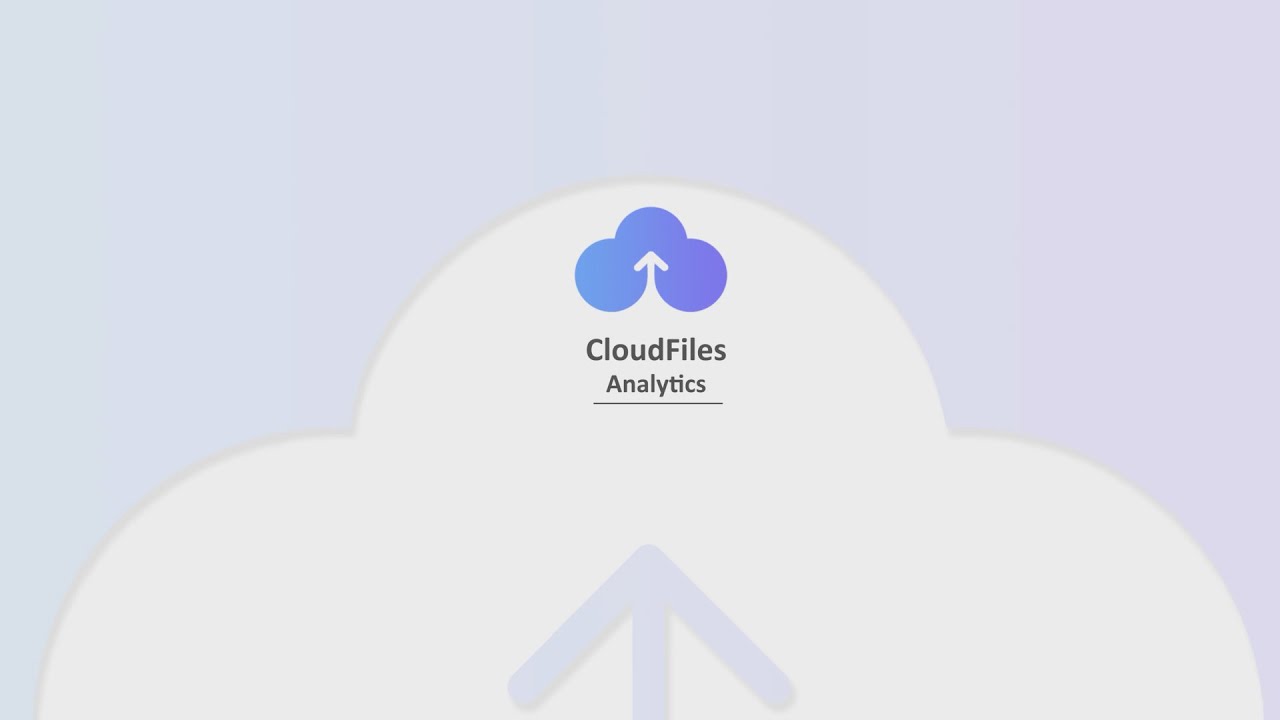Cloudfiles Demo Analytics Youtube
