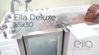 Ella's Bubbles:   Deluxe, One Of Our Most Luxurious Walk-In Tubs