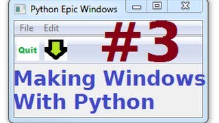 wxPython Programming Tutorial 3: Menu Bar and Menu Button