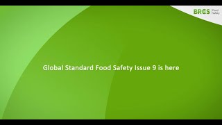 BRCGS Food Safety Issue 9 Launch Video (English Subtitles)