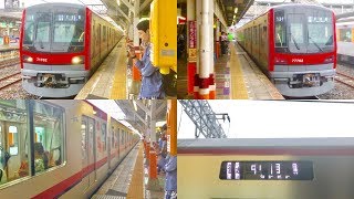 【1080p60fps】東武鉄道スカイツリーライン 春日部駅１番線 各停中目黒行き ０７両編成 発車