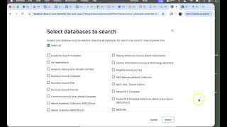 Beyond Academic Search Complete - The Other EBSCO Databases