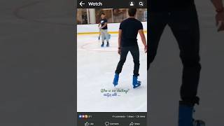 ⛸️ Ice skating in USA ⛸️ ලවන් ♥️ #7wings #derana #sangeethe #nethmi_roshel #lavanabhishektiktok