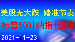 美股无大跌，怎样踏对节奏？标普500|纳指|道指四方图分析（有CC字幕）