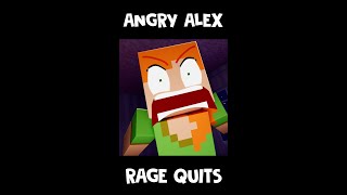 🔥Why Alex shouldn't be allowed to play Minecraft #shorts