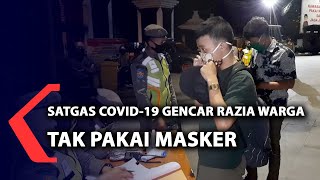 Satgas Covid-19 Gencar Razia Warga Tak Pakai Masker