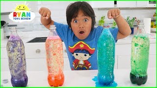 How to Make Lava Lamp at Home! Homemade Easy Science Experiments for Kids!!!