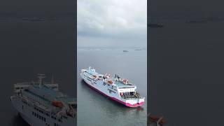 I love flying around huge objects like this ship. #manila #philippines #2go #drone