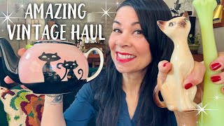 Amazing Vintage Haul | Private Pick & Thrifted Vintage Home Decor & Collectables