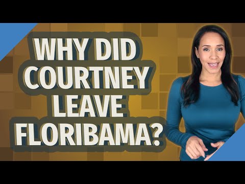 Is Courtney not on Floribama shore anymore?