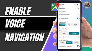 How To Turn ON Voice Directions In Google Maps 2026 | Fix No Sound Navigation
