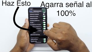 Mi iPhone se queda buscando servicio / No agarra señal