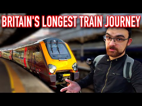 What is the longest single rail journey in the UK?