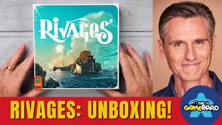 NEW! Rivages by Pandasaurus Games UNBOXING! @PandasaurusGames