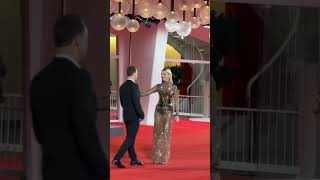 Kerem in Italy on the red carpet  with Hadise ❤️‍🔥❤️‍🔥 #kerembürsin