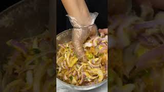 Pyaaj Ke Pakode With Chutney ASMR Cooking #shorts #food #cooking #youtubeshorts #streetfood #viral