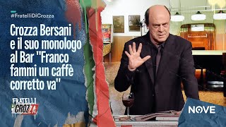 Crozza Bersani e il suo monologo al Bar \