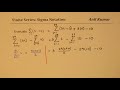 evaluate sum of 3i 10 finite series with sigma notation grade 11 iitjee