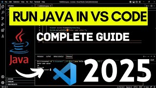 How to Install & Run Java in Visual Studio Code [2025] Complete Guide | Java Extensions in VS Code