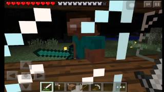 John Doe Destroyed My World In Minecraft Pe - minecraft pe i found and killed herobrine